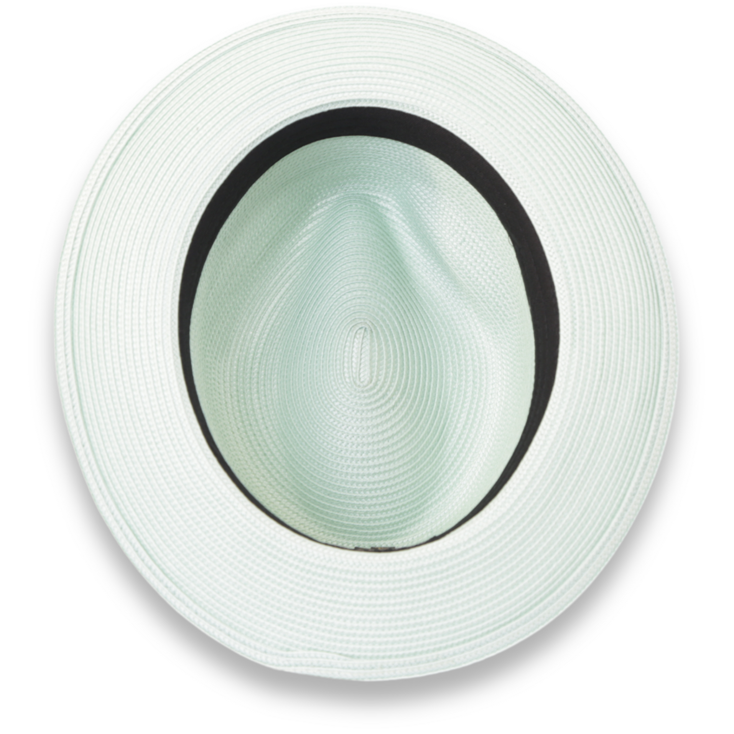 Ridge Crushable Straw Hat Fedora in Jade